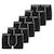 Lot de 6 boxers  en coton uni Noir 1 - vertbaudet enfant 