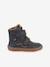 Chaussures d'hiver barefoot enfants BAREFOOT TEX WINTER Froddo bleu nuit+marron 2 - vertbaudet enfant 