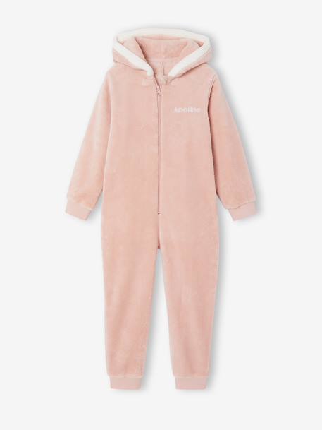 Combinaison princesse enfant personnalisable rose poudré 5 - vertbaudet enfant 