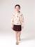 Jupe en velours poches coeur fille anthracite+bleu canard+camel+mauve 10 - vertbaudet enfant 