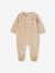 Pyjama bébé mixte velours animal personnalisable beige chiné+gris chiné 7 - vertbaudet enfant 