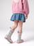 Jupe denim fille volantée bleu jean 7 - vertbaudet enfant 