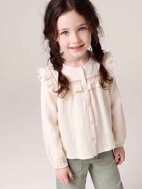 Fille-Chemise manches longues fille