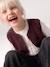 Gilet fille sans manches en sherpa blush+prune+vanille 6 - vertbaudet enfant 
