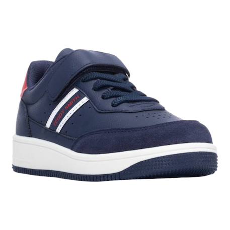 Baskets garçon synthétique Navy 2 - vertbaudet enfant 