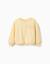 Sweat en coton avec imprimé creativity Jaune 2 - vertbaudet enfant 