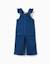 Salopette à jambe large en jean avec poches Bleu 1 - vertbaudet enfant 