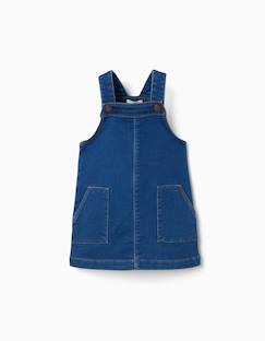 Bébé-Robe, jupe-Robe salopette en jean avec poches avant