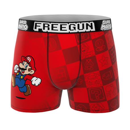 Lot de 3 boxers junior Garçon super mario bros Rouge/bleu/jaune/vert 5 - vertbaudet enfant 