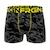 Lot de 4 boxers junior Garçon collection frgn style Turquoise/orange/jaune/noir/bleu/vert/gris 6 - vertbaudet enfant 