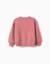 Pull en maille avec fleurs brodées Rose 3 - vertbaudet enfant 