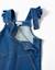 Salopette à jambe large en jean avec poches Bleu 3 - vertbaudet enfant 