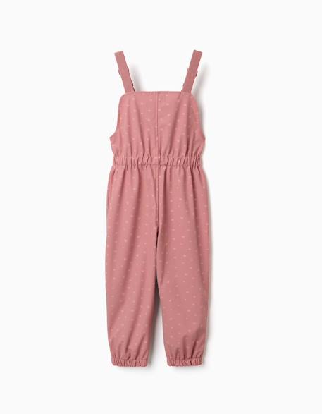 Salopette de pluie en caoutchouc avec imprimé floral Rose 3 - vertbaudet enfant 