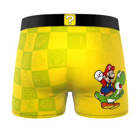 Lot de 3 boxers junior Garçon super mario bros Rouge/bleu/jaune/vert 6 - vertbaudet enfant 