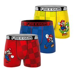 -Lot de 3 boxers junior Garçon super mario bros