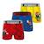Lot de 3 boxers junior Garçon super mario bros Rouge/bleu/jaune/vert 1 - vertbaudet enfant 