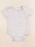 Body - 6 mois Blanc, gris 1 - vertbaudet enfant 