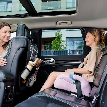 Réhausseur Auto Kinderkraft I-BOOST 2 PRO I-SIZE avec ISOFIX, AIR FLOW, Accoudoirs Ergonomiques et Assise Large Gris+Noir+Rose+Vert 21 - vertbaudet enfant 