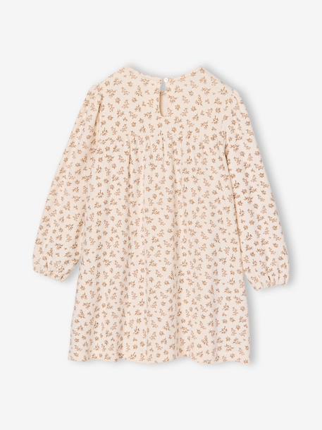 Ensemble robe 3 pièces enfant fille écru+mauve 15 - vertbaudet enfant 