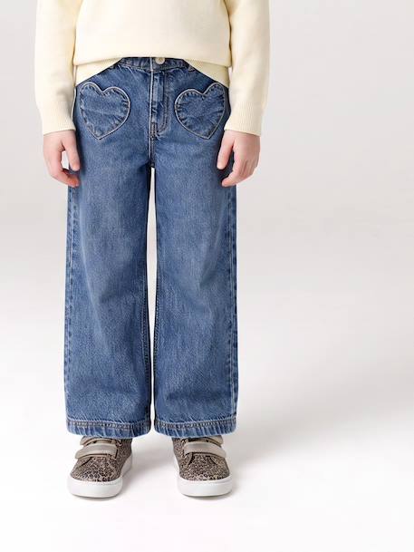Fille-Jean large fille