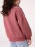 Sweat fille col rond mauve+rose pâle 8 - vertbaudet enfant 
