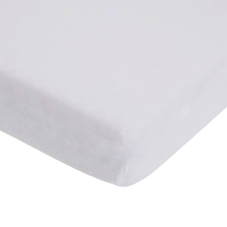 Drap housse bébé en coton Blanc+Gris+Rose 6 - vertbaudet enfant 