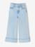 Jean large enfant fille denim bleached 3 - vertbaudet enfant 