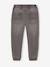 Pantalon jogger en denim effet molleton facile à enfiler garçon denim gris clair+stone 2 - vertbaudet enfant 