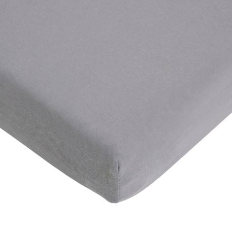 Drap housse bébé en coton Blanc+Gris+Rose 9 - vertbaudet enfant 