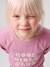 Sweat fille manches longues col rond mauve 2 - vertbaudet enfant 