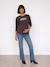 Jean de grossesse large denim brut+GRIS FONCE UNI+stone 9 - vertbaudet enfant 