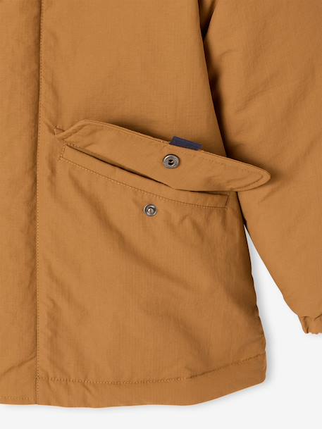 Parka 3 en 1 garçon amovible bleu ardoise+noix de pécan 18 - vertbaudet enfant 