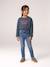 Jean slim fille morpho médium bleu clair+bleu moyen 8 - vertbaudet enfant 