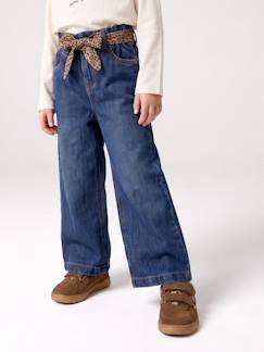 -Jean large paperbag fille