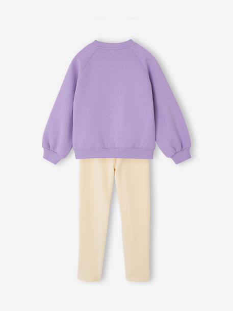 Ensemble pantalon enfant fille écru 4 - vertbaudet enfant 