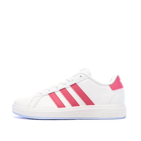 Baskets fille grand court 2.00 Blanc 3 - vertbaudet enfant 