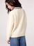 Pull polo fille manches longues écru 7 - vertbaudet enfant 