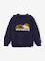 Sweat col rond garçon marine 1 - vertbaudet enfant 