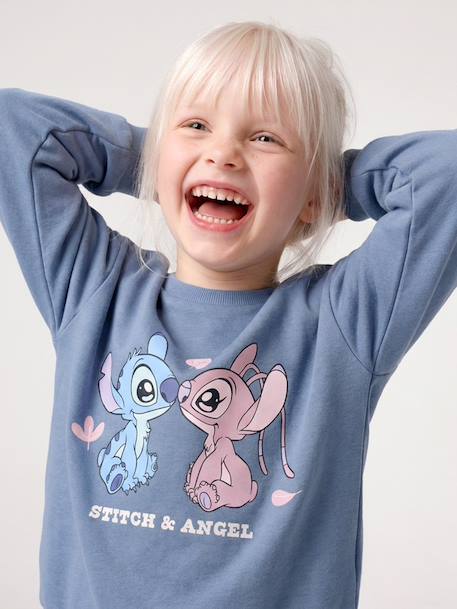 Fille-Pull, gilet, sweat-Sweat Lilo et Stitch
