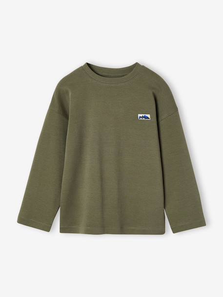 T-shirt manches longues garçon lichen 1 - vertbaudet enfant 