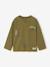 T-shirt manches longues garçon anthracite+jaune+pistache 11 - vertbaudet enfant 