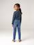 Jean slim fille morpho médium bleu clair+bleu moyen 15 - vertbaudet enfant 