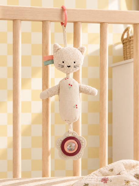 Hochet à suspendre sensoriel Chat Cherry 1 - vertbaudet enfant 