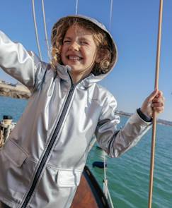 -Ciré imperméable à capuche fille