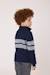 Pull 100% coton garçon Indigo chine raye gris chine 3 - vertbaudet enfant 