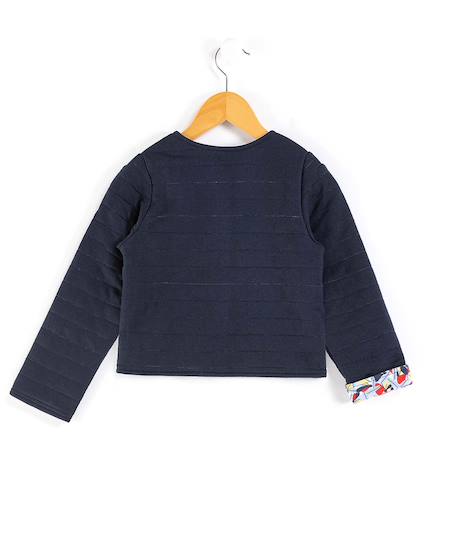 Veste réversible fille Indigo 2 - vertbaudet enfant 