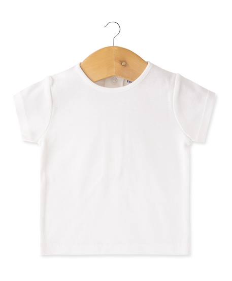 Ensemble salopette + haut 100% coton bébé fille Naturel/ peche 4 - vertbaudet enfant 