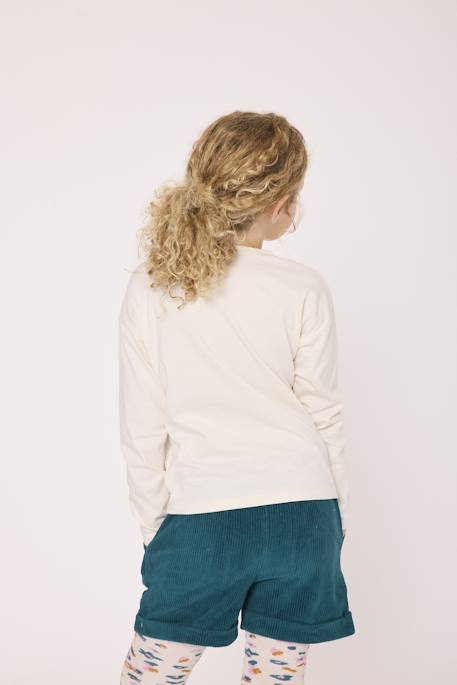 T-shirt manches longues 100% coton fille Grege 2 - vertbaudet enfant 