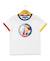T-shirt manches courtes 100% coton garçon Blanc optique 1 - vertbaudet enfant 