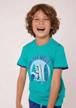 Garçon-T-shirt, polo, sous-pull-T-shirt manches courtes 100% coton garçon